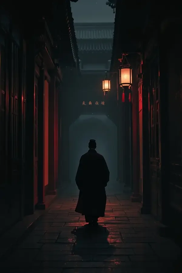 雾夜离人 - 糯米短剧 悬疑短剧 短剧《雾夜离人》封面海报,悬疑题材
